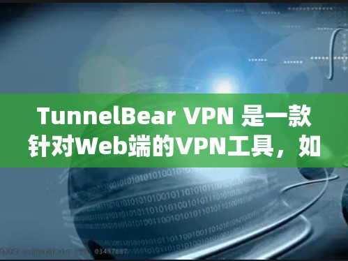 TunnelBear VPN 是一款针对Web端的VPN工具,如果你想要在Windows系统中使用VPN,建议您使用Web端的VPN软件,例如