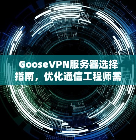 GooseVPN服务器选择指南,优化通信工程师需求