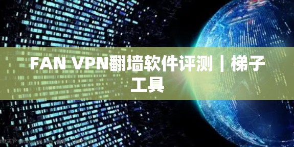 FAN VPN翻墙软件评测|梯子工具