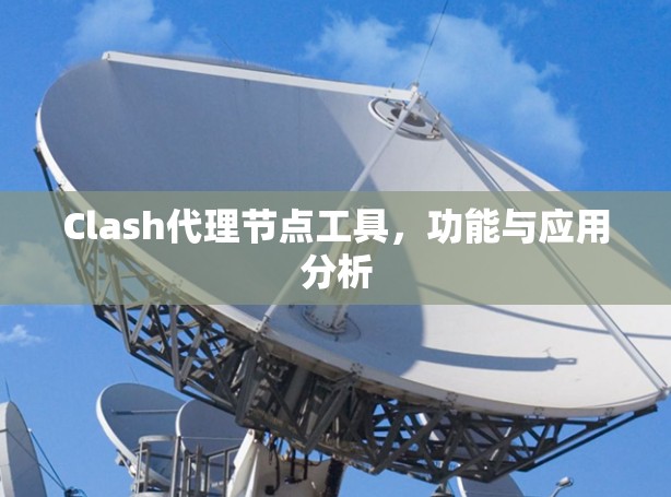 Clash代理节点工具,功能与应用分析